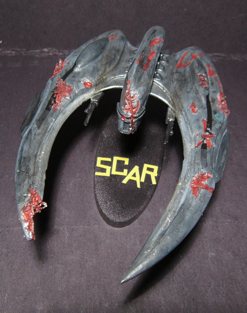 1/72 Cylon Raider “Scar”